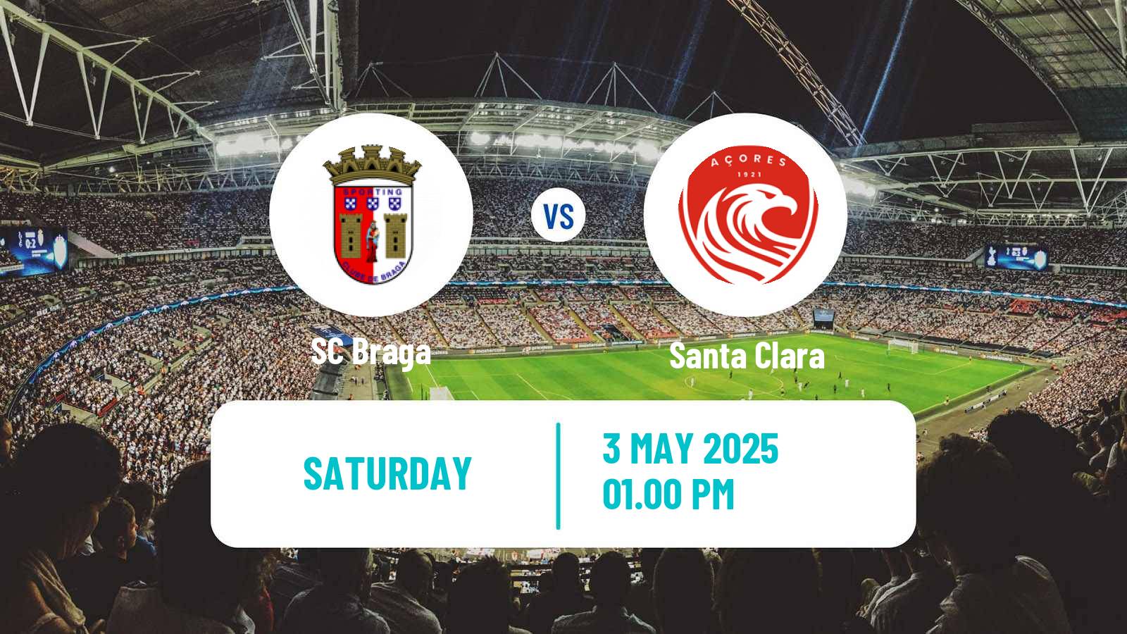 Soccer Liga Portugal Braga - Santa Clara