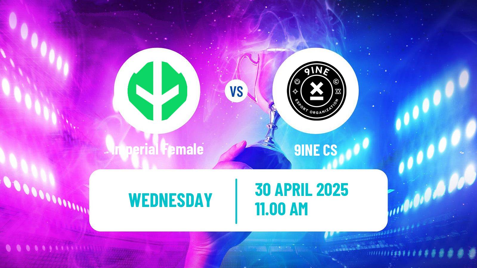 Esports Counter Strike Conquest Of Prague Imperial Female - 9INE