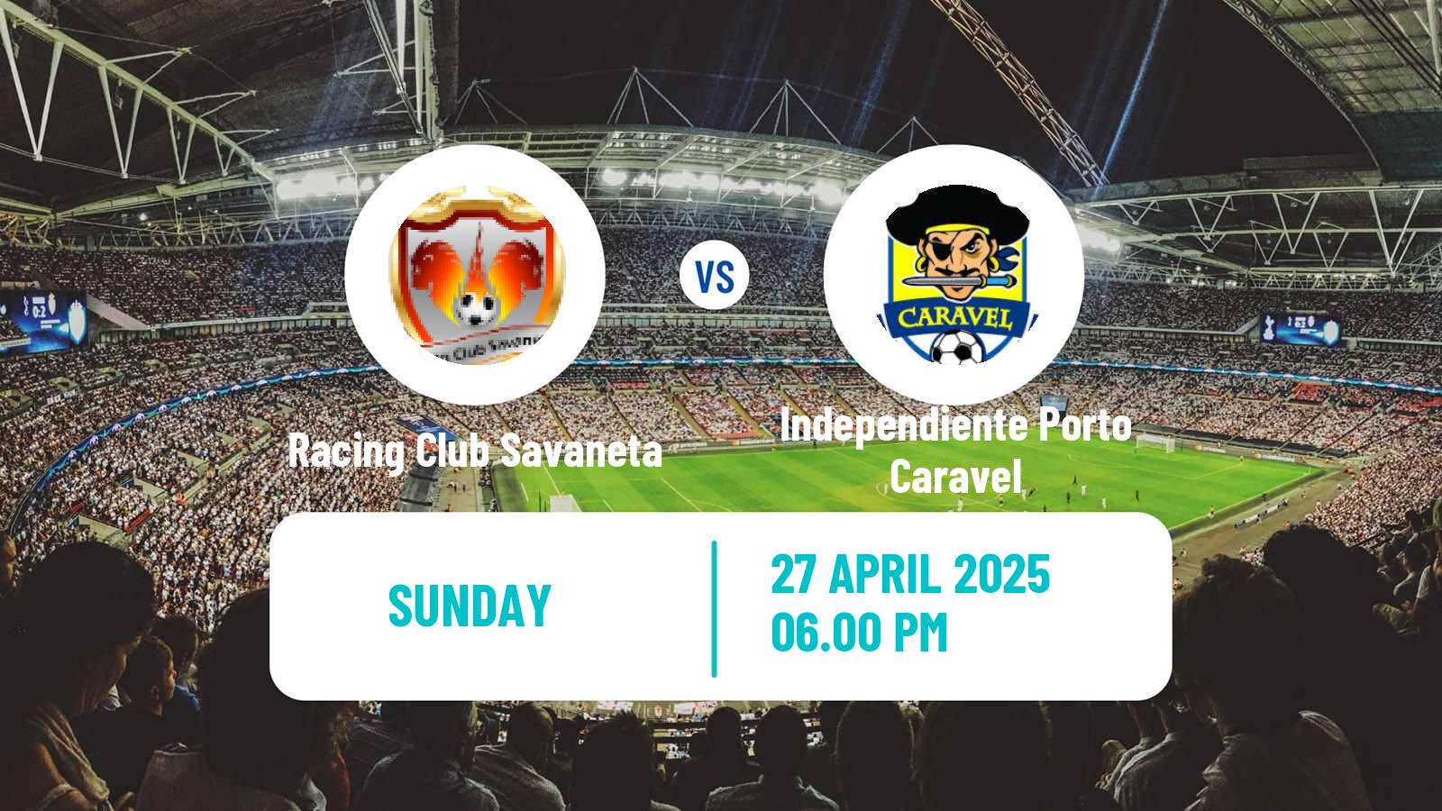 Football Aruban Division di Honor Racing Club Savaneta - Independiente Porto Caravel