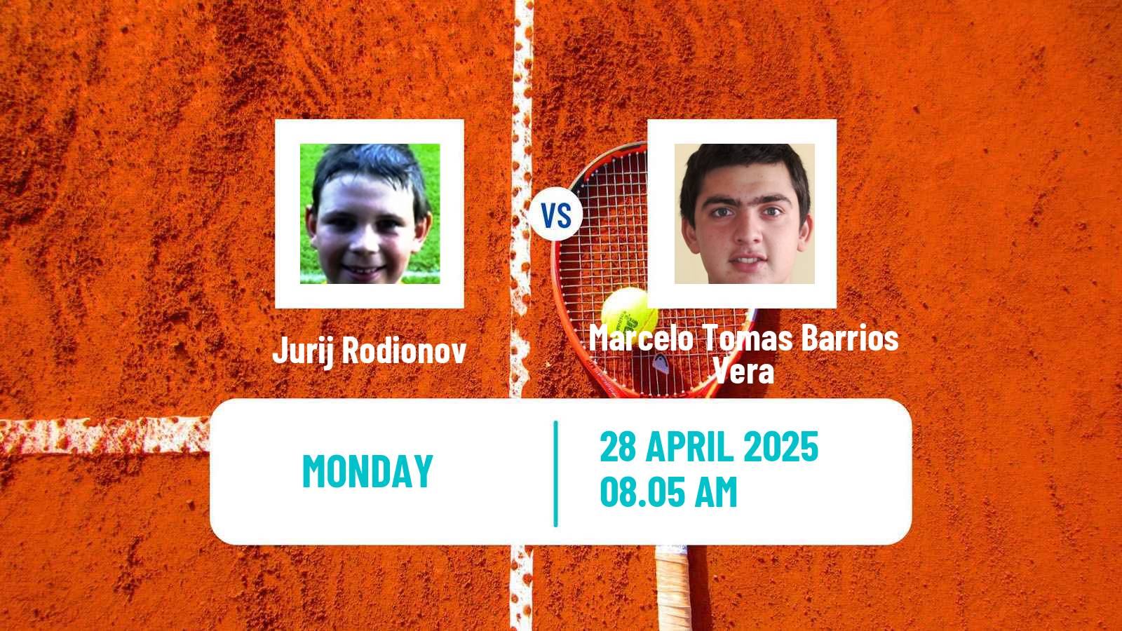 Tennis Mauthausen Challenger Men Jurij Rodionov - Marcelo Tomas Barrios Vera