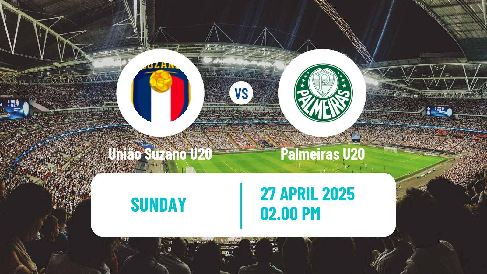 Football Brazilian Paulista U20 União Suzano U20 - Palmeiras U20