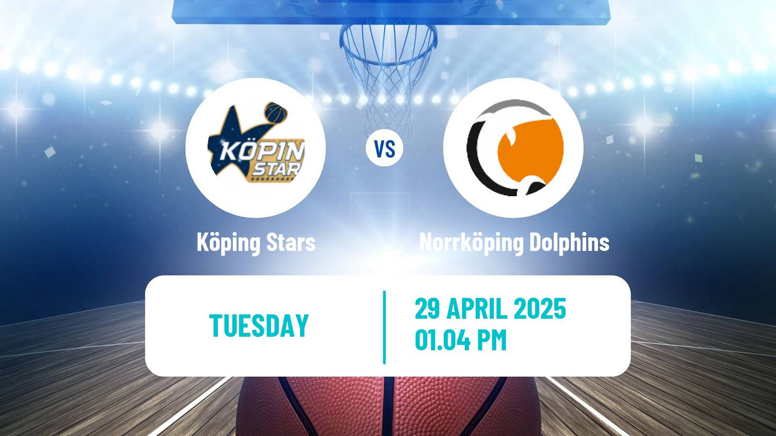 Basketball Swedish Basketligan Köping Stars - Norrköping Dolphins
