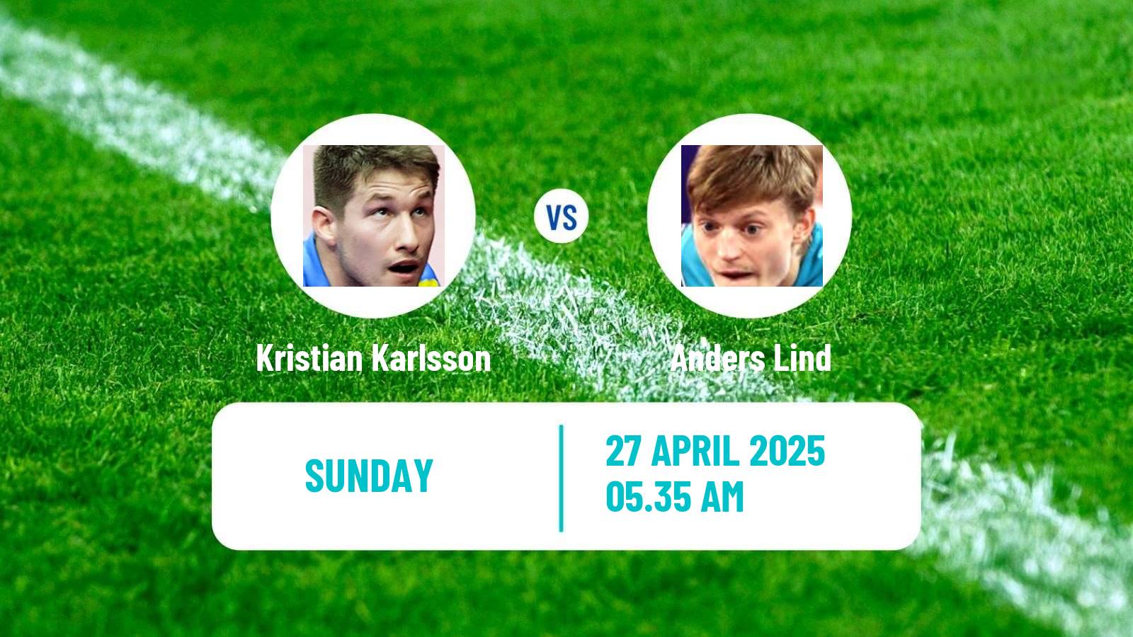 Table tennis Wtt Contender Tunis Men Kristian Karlsson - Anders Lind