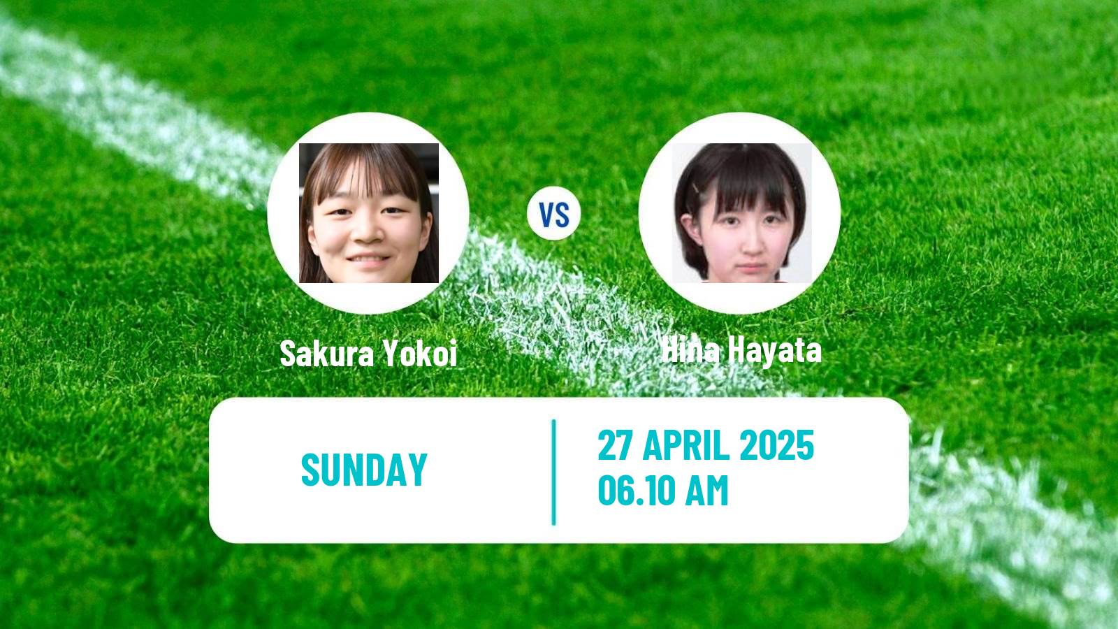 Table tennis Wtt Contender Tunis Women Sakura Yokoi - Hina Hayata
