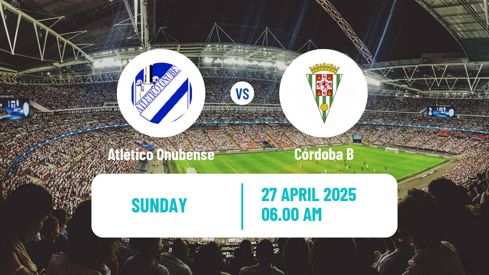 Soccer Spanish Tercera RFEF - Group 10 Atlético Onubense - Córdoba B