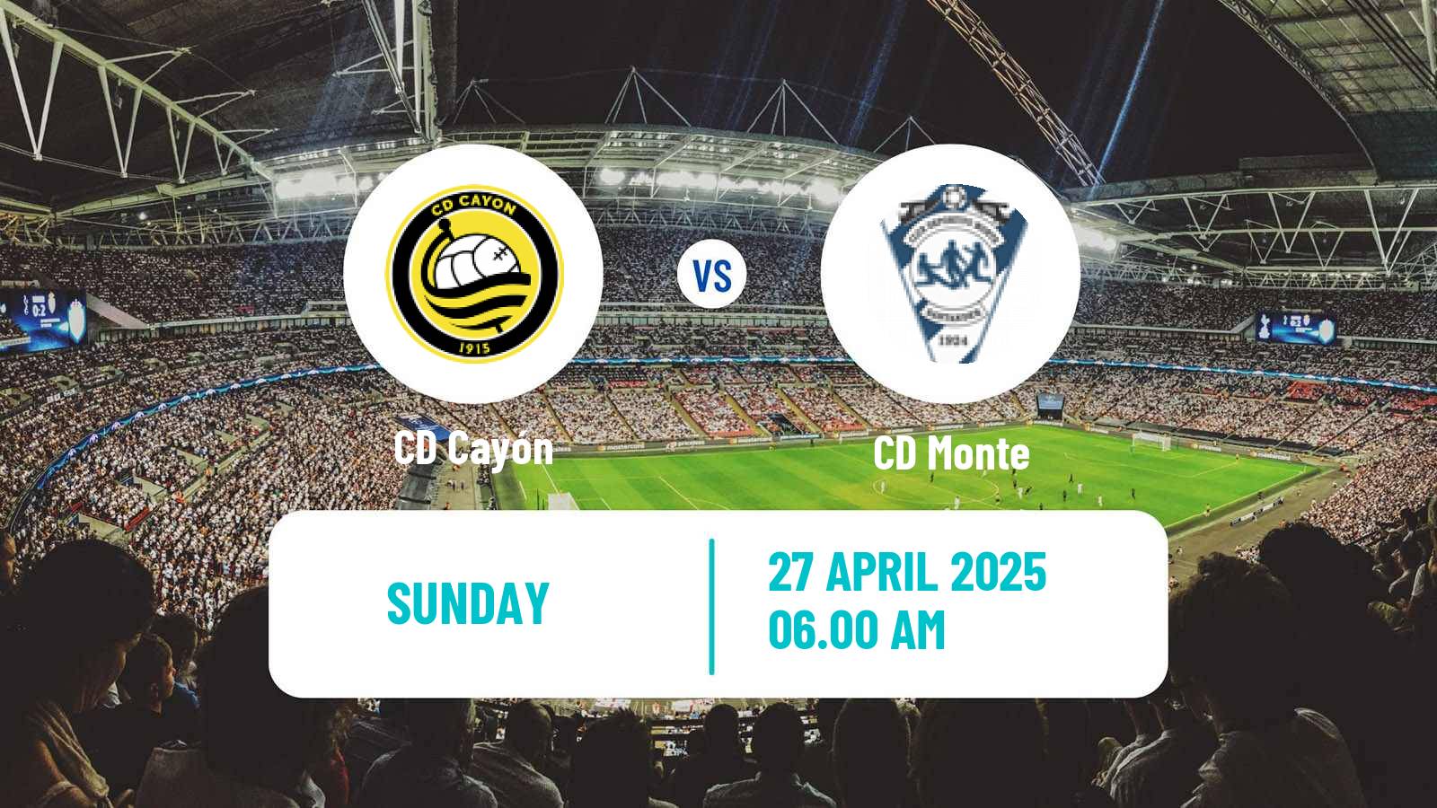 Soccer Spanish Tercera RFEF - Group 3 Cayón - Monte