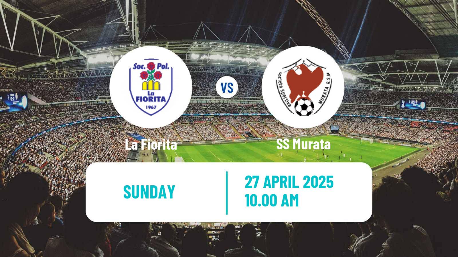 Soccer San Marino Campionato Sammarinese La Fiorita - Murata