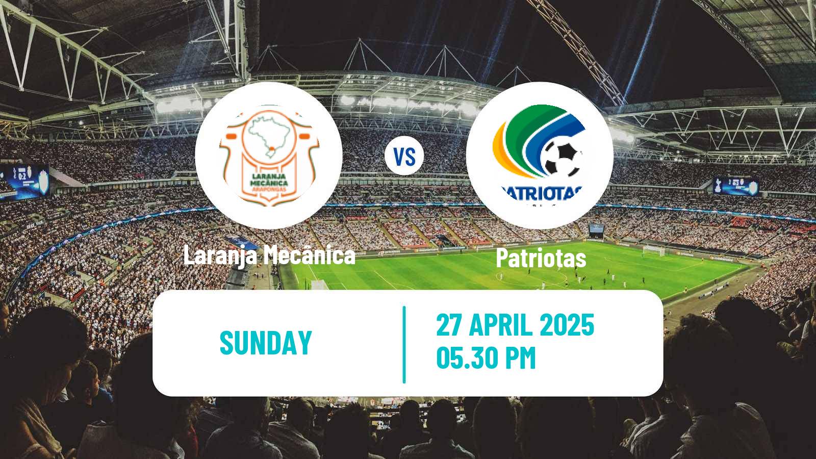 Soccer Brazilian Campeonato Paranaense 2 Laranja Mecânica - Patriotas