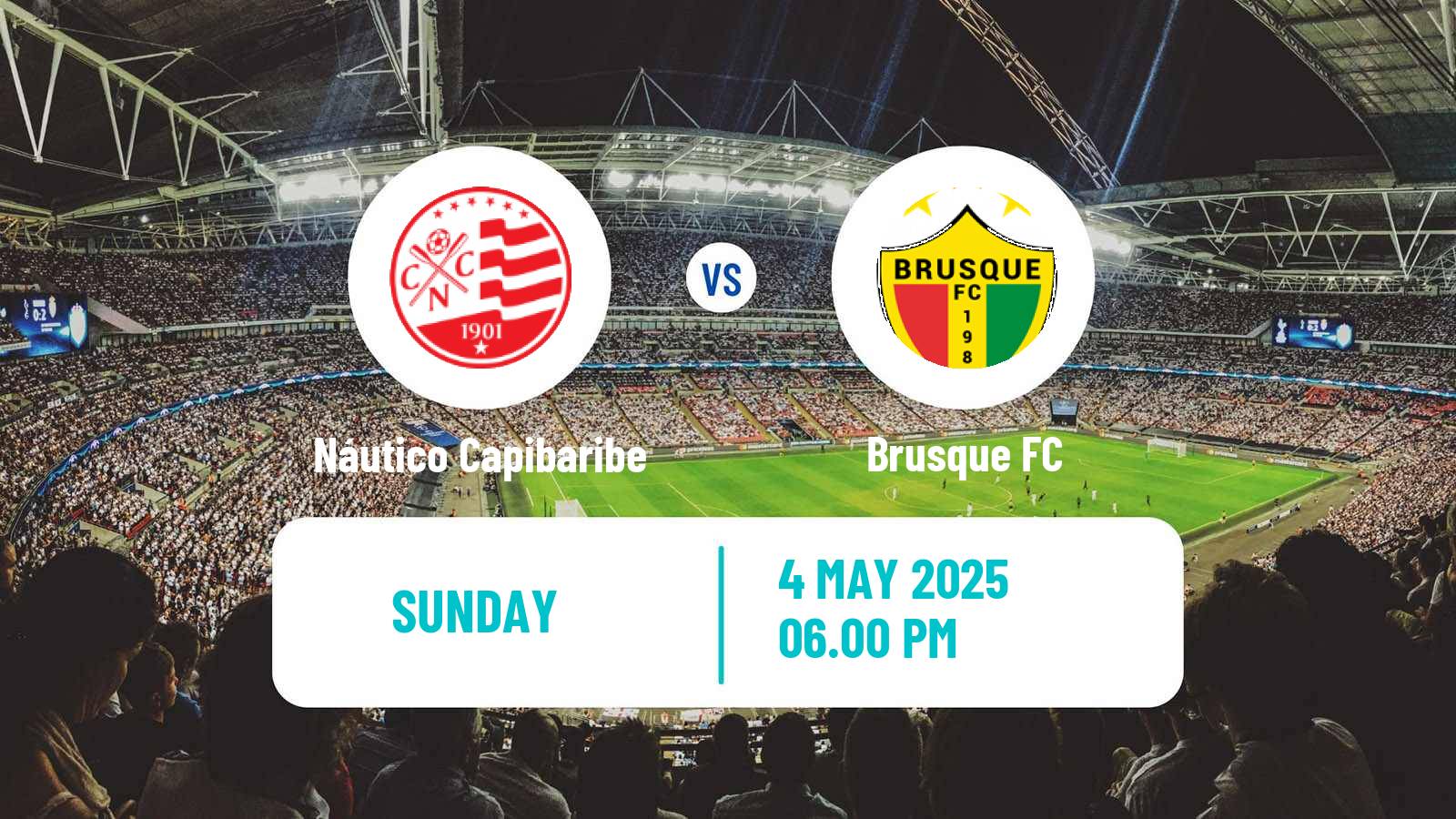 Soccer Brazilian Serie C Náutico Capibaribe - Brusque