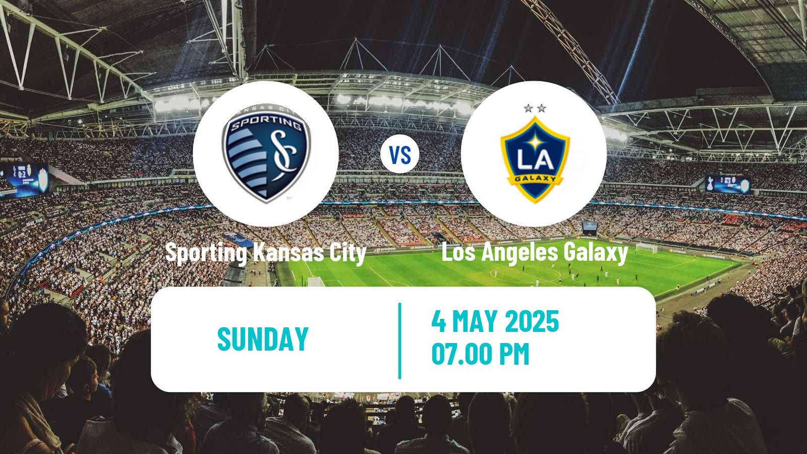Soccer MLS Sporting Kansas City - Los Angeles Galaxy