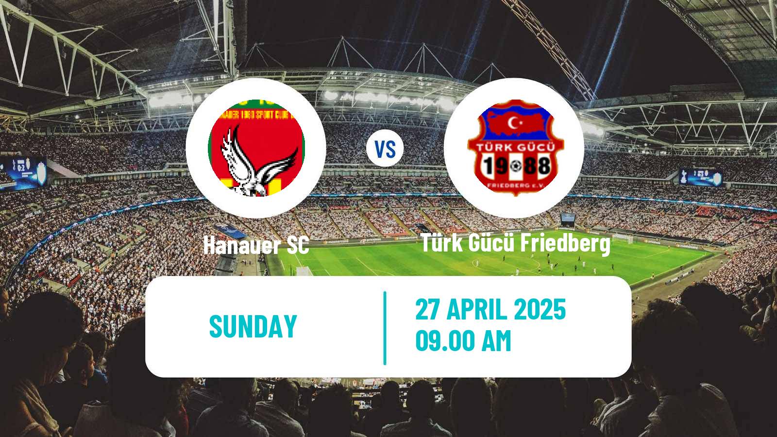 Soccer German Oberliga Hessen Hanauer - Türk Gücü Friedberg