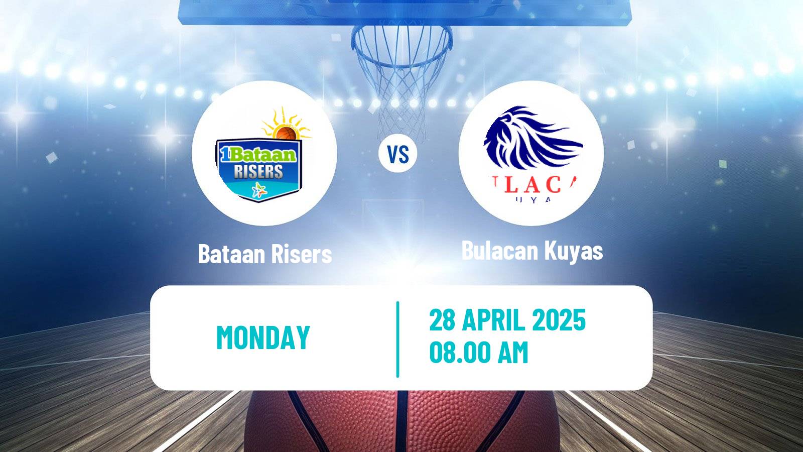 Basketball Philippines MBPL  Bataan Risers - Bulacan Kuyas