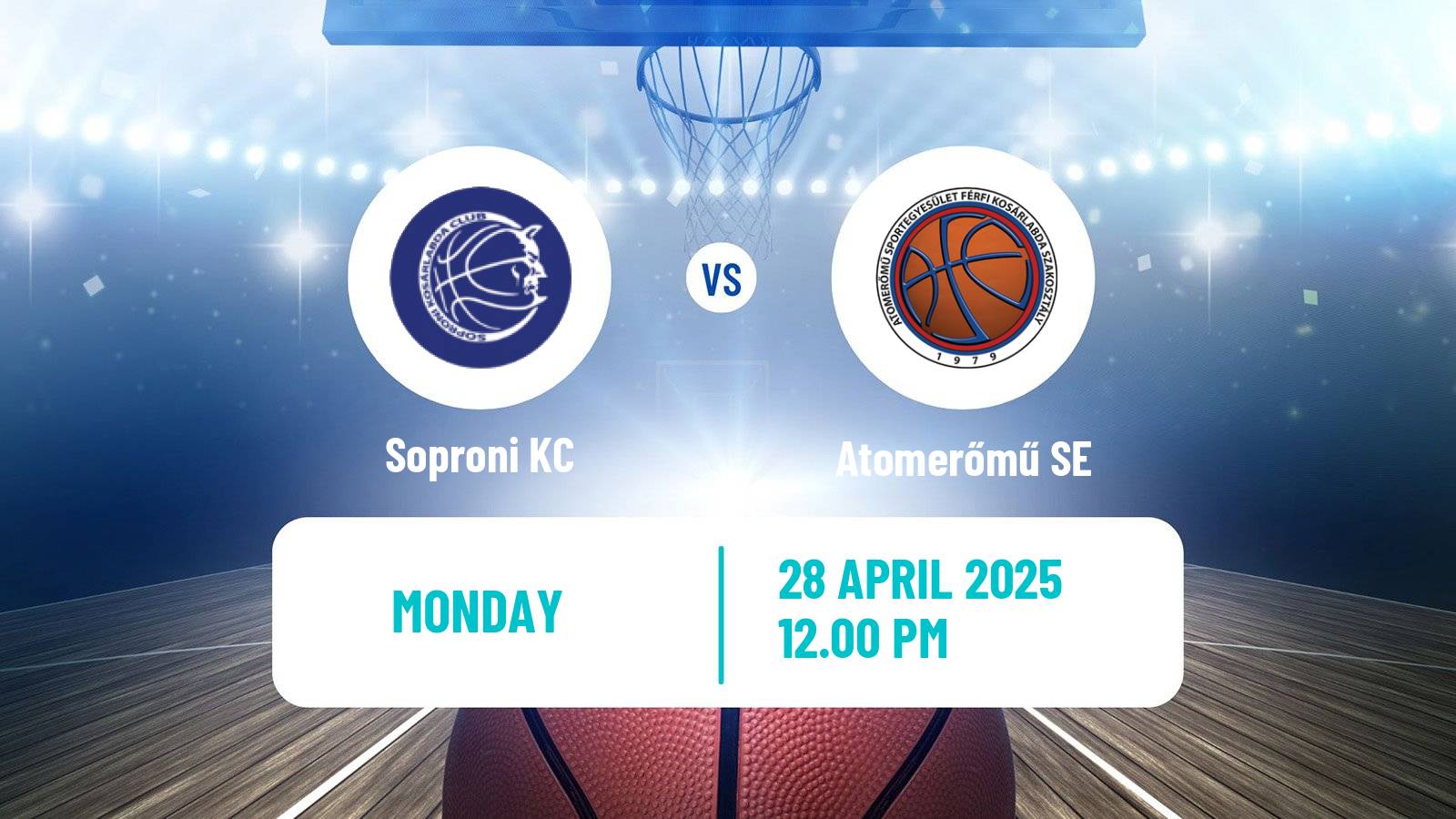 Basketball Hungarian NB I Basketball Soproni KC - Atomerőmű SE
