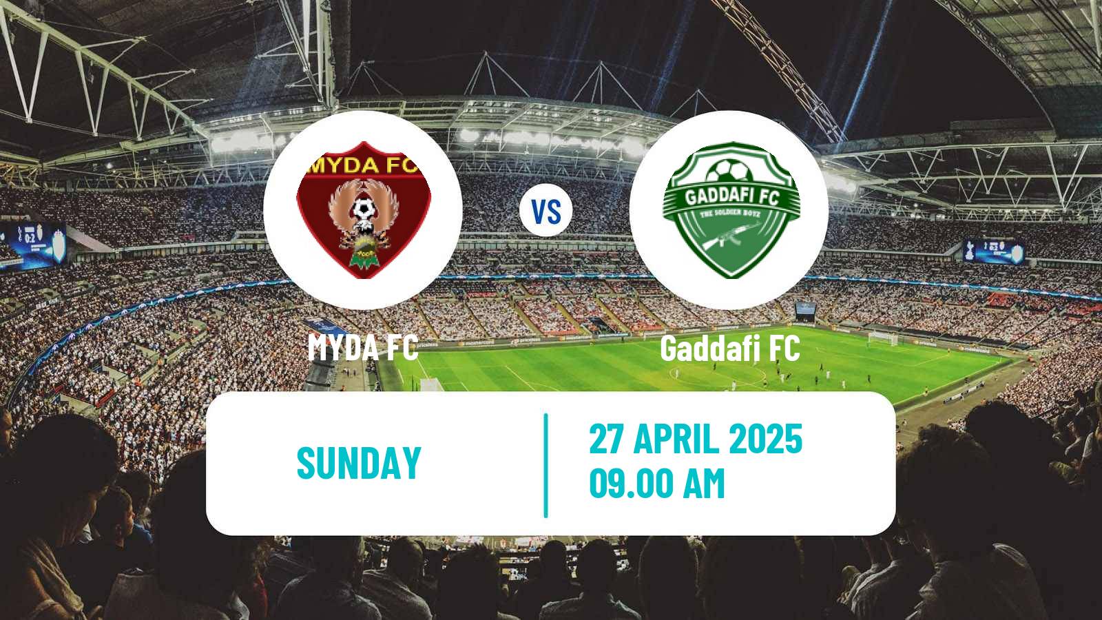 Football Uganda Big League MYDA - Gaddafi