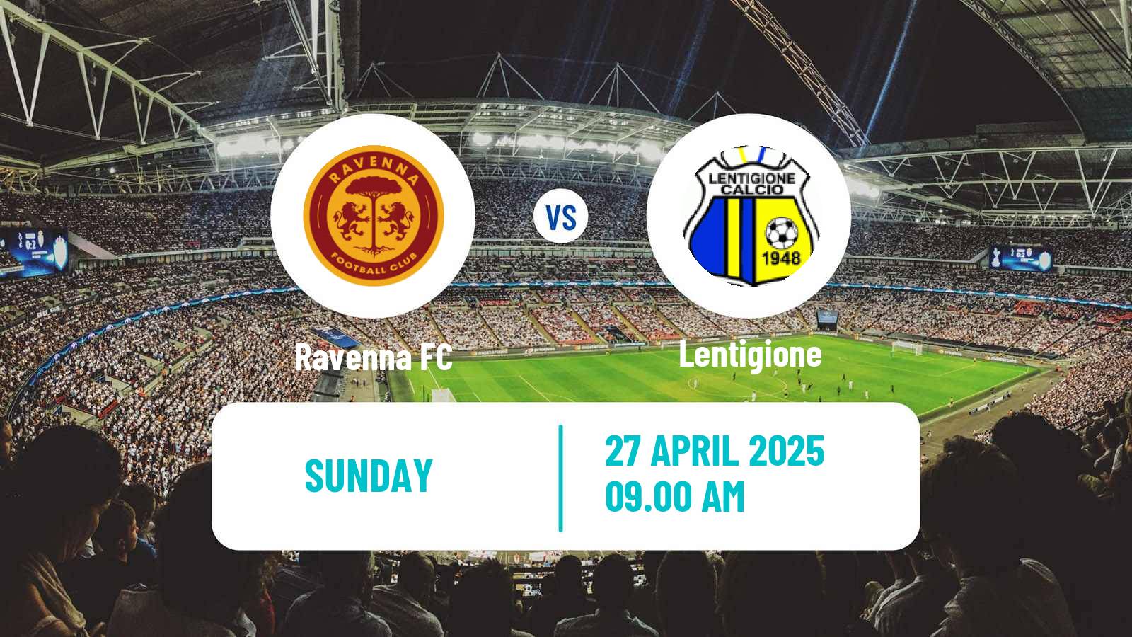 Soccer Italian Serie D - Group D Ravenna - Lentigione