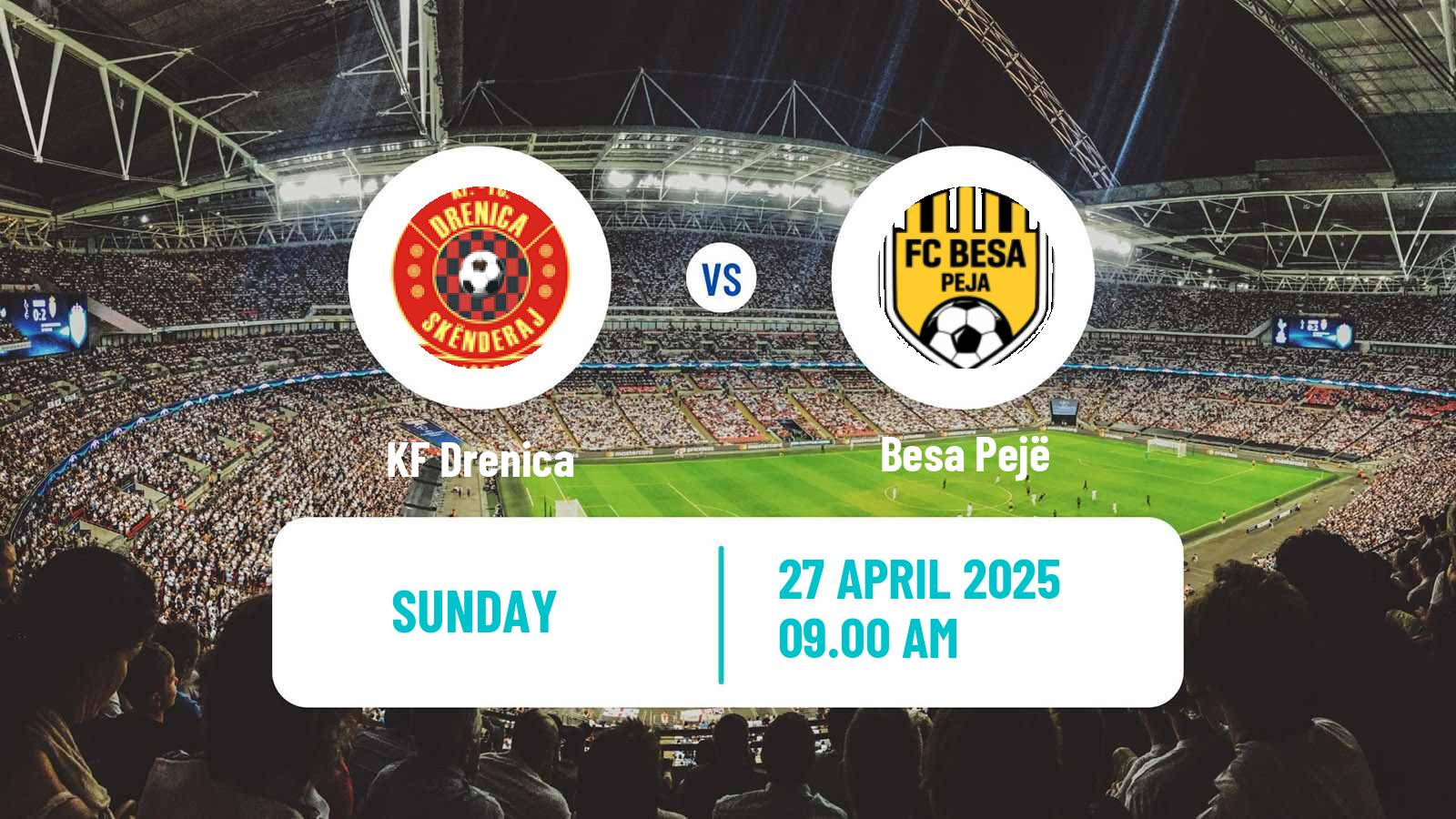 Soccer Kosovo Liga e Pare Drenica - Besa Pejë