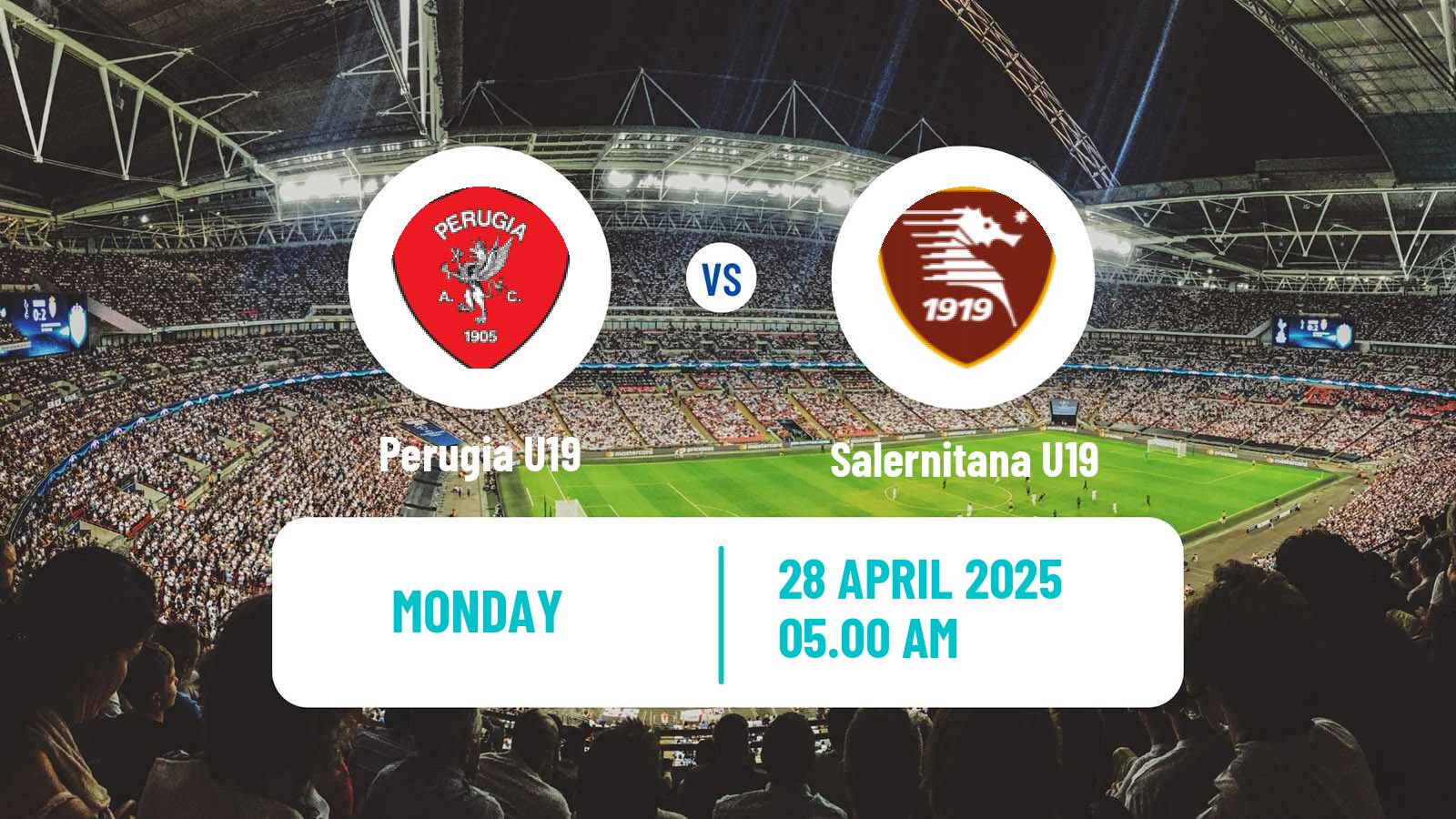 Football Italian Primavera 2 Perugia U19 - Salernitana U19