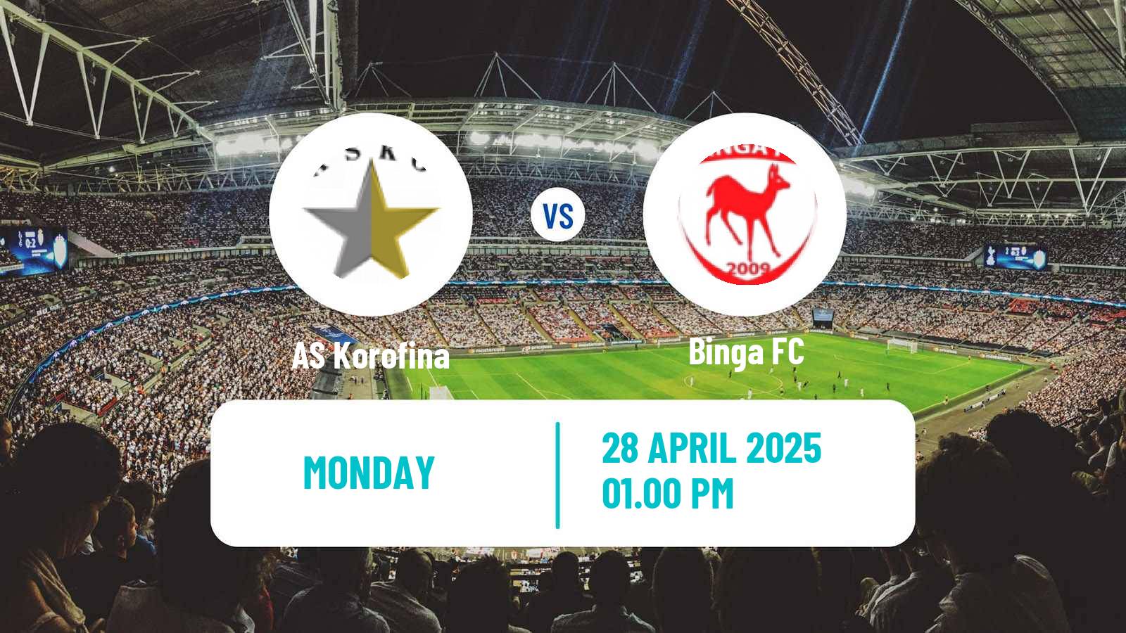 Soccer Malian Première Division Korofina - Binga