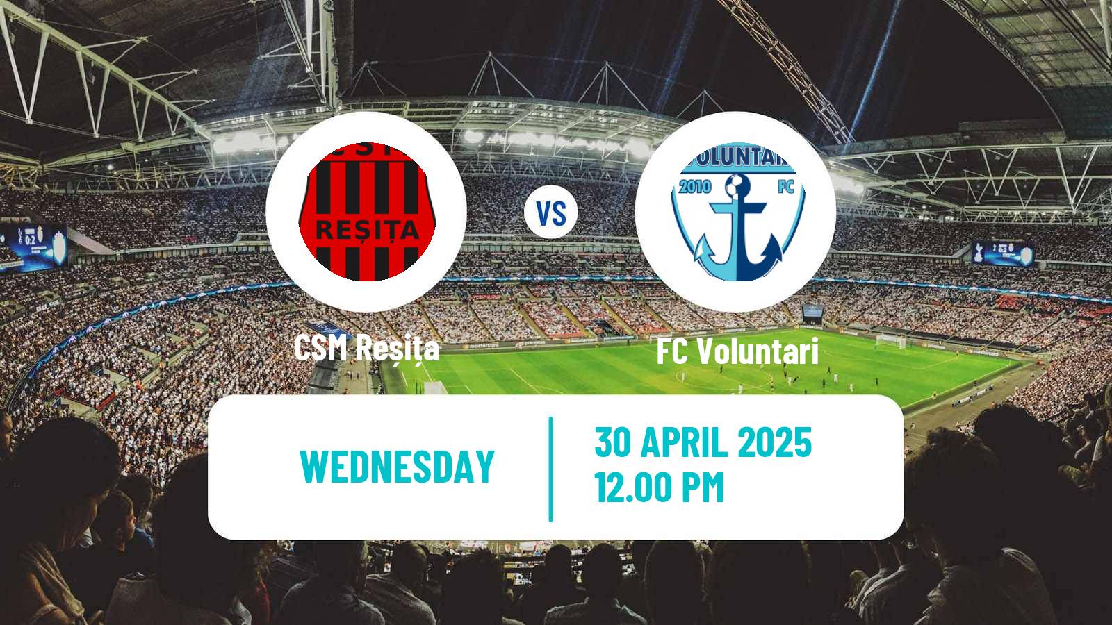 Soccer Romanian Division 2 Reșița - Voluntari