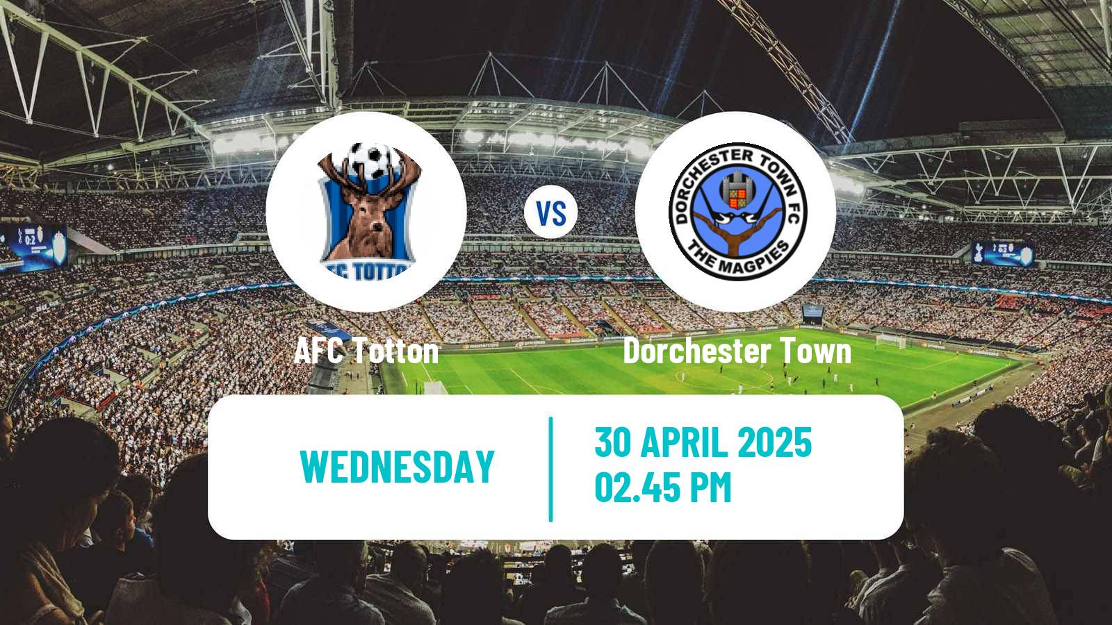 Soccer English Southern League South Division Totton - Dorchester Town