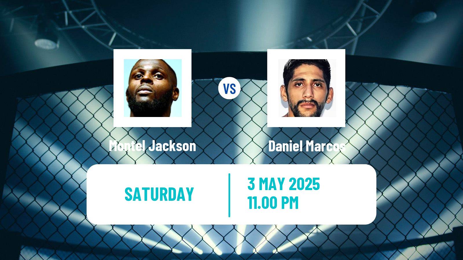 MMA Bantamweight UFC Men Montel Jackson - Daniel Marcos