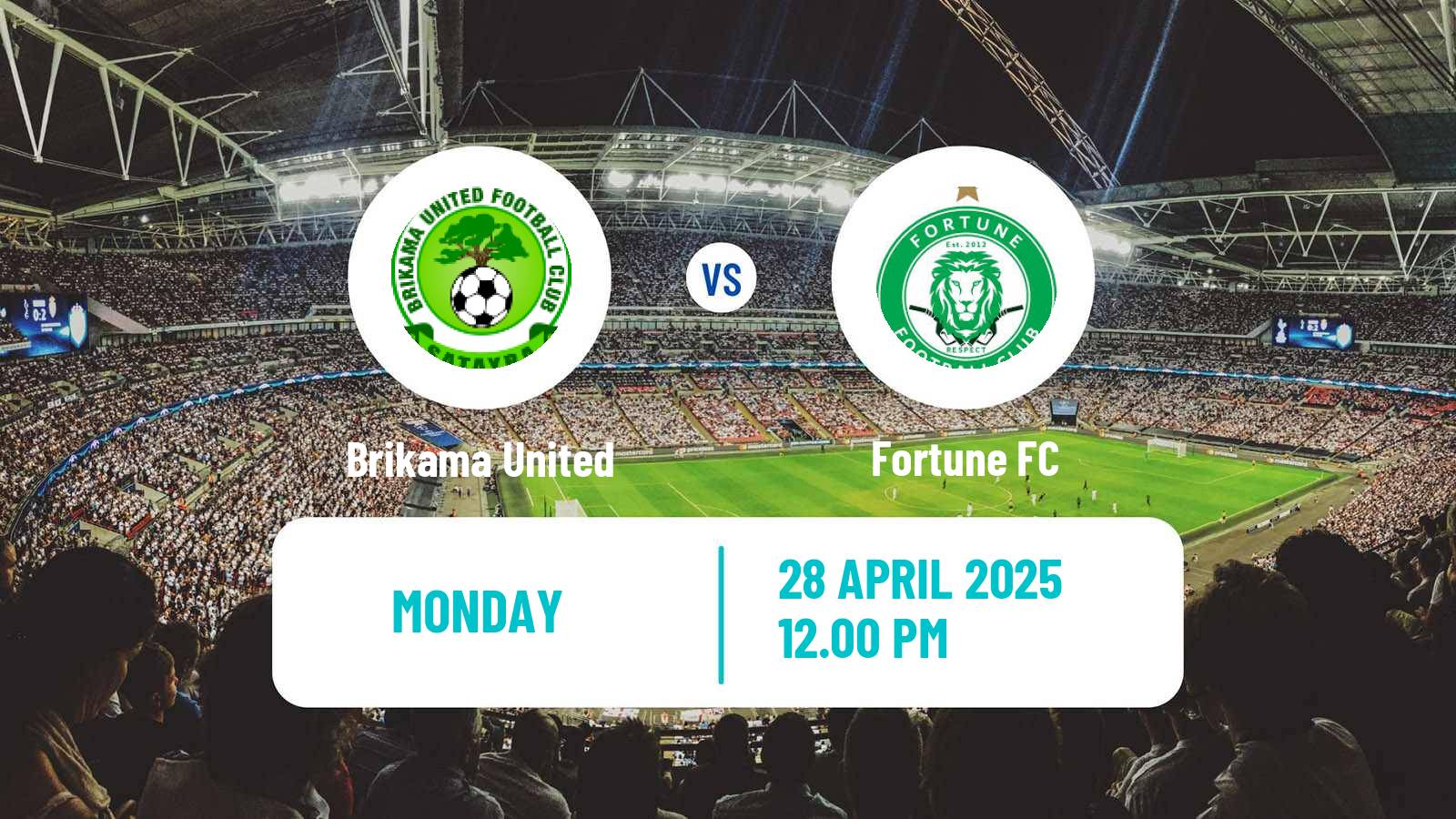 Soccer Gambian GFA League Brikama United - Fortune