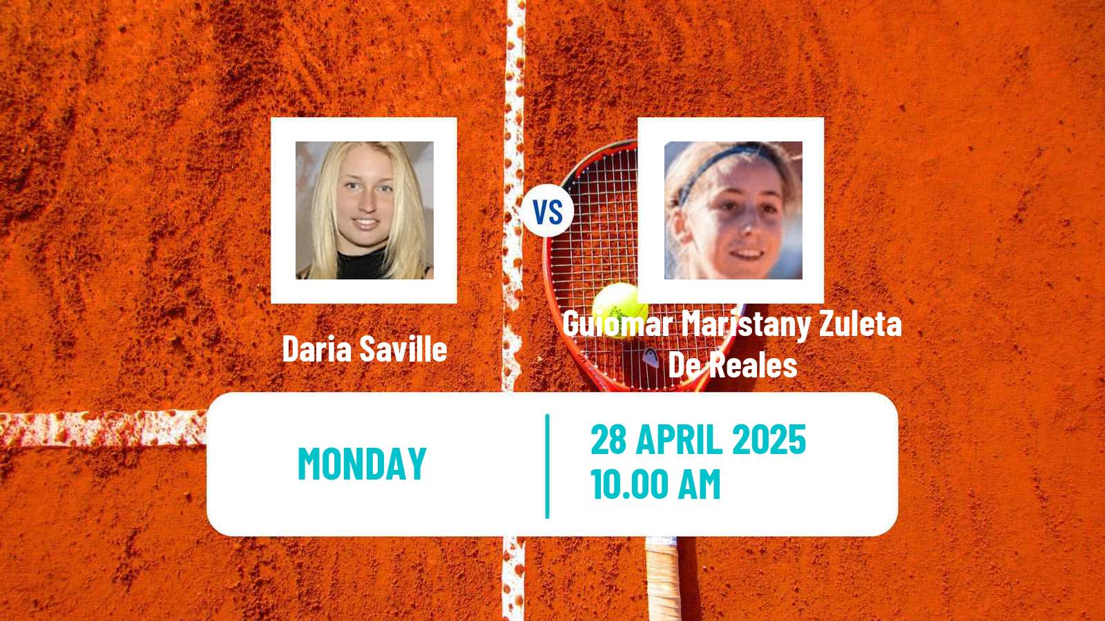 Tennis Vic Challenger Women Daria Saville - Guiomar Maristany Zuleta De Reales