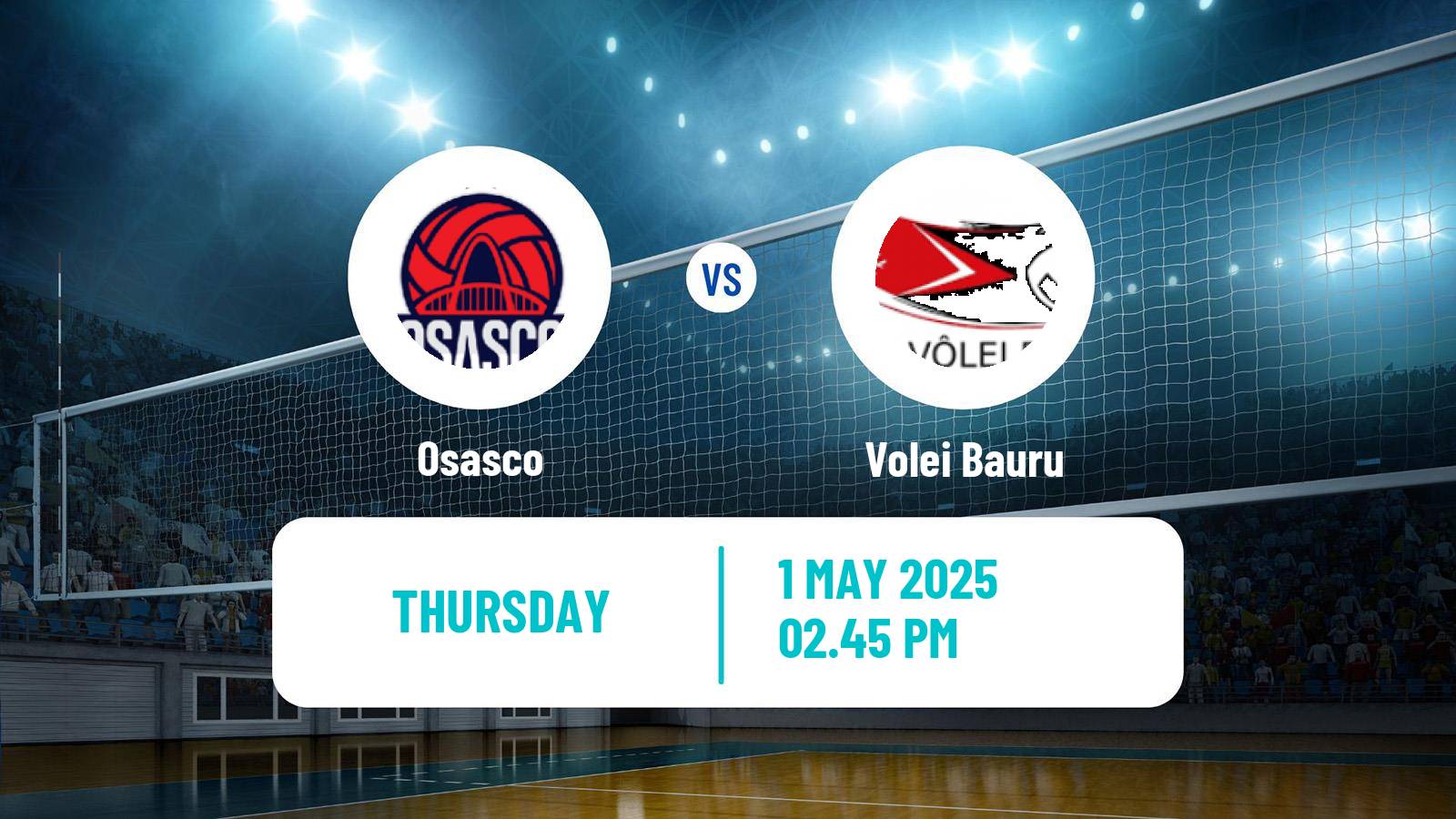 Volleyball Brazilian SuperLiga Volleyball Women Osasco - Volei Bauru