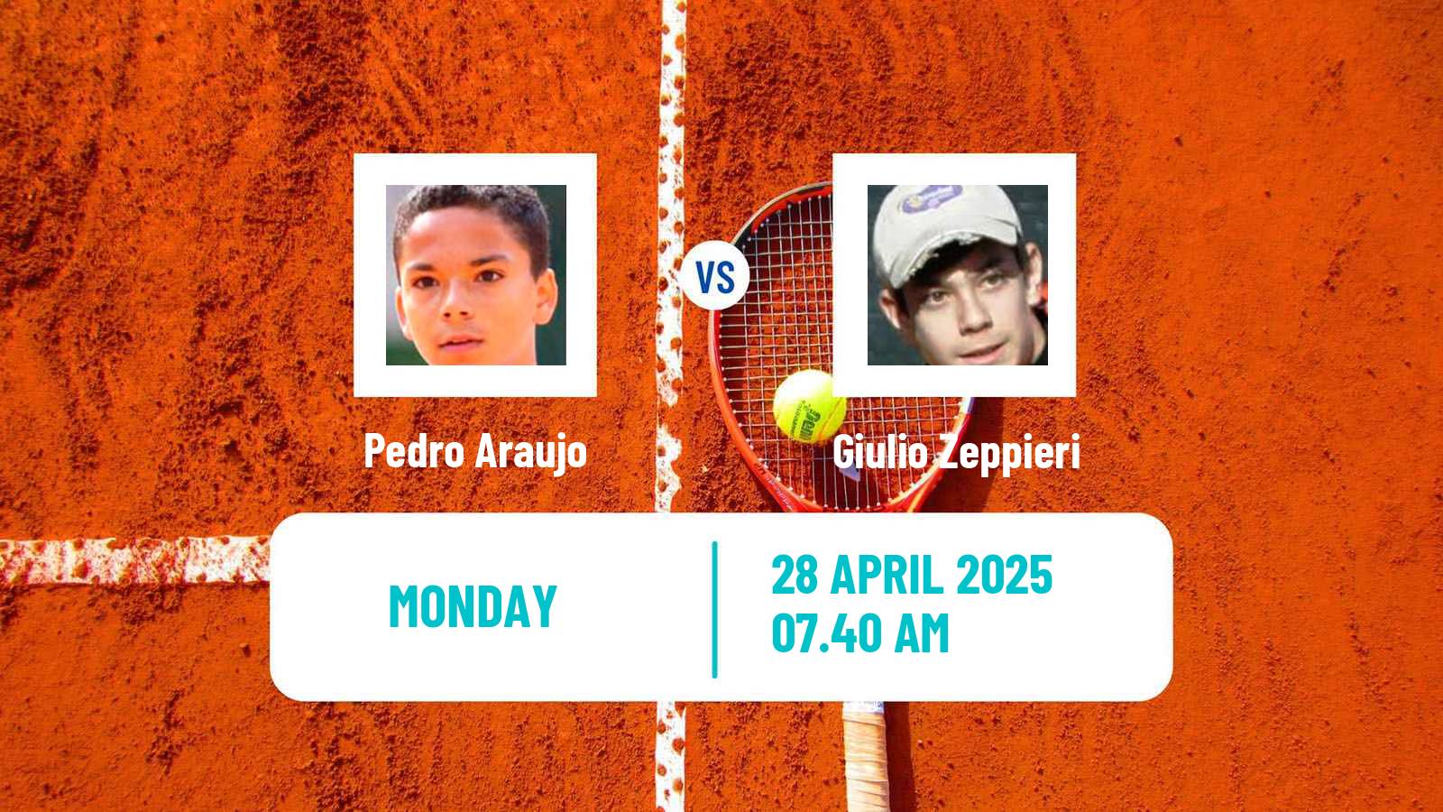 Tennis Estoril Challenger Men Pedro Araujo - Giulio Zeppieri