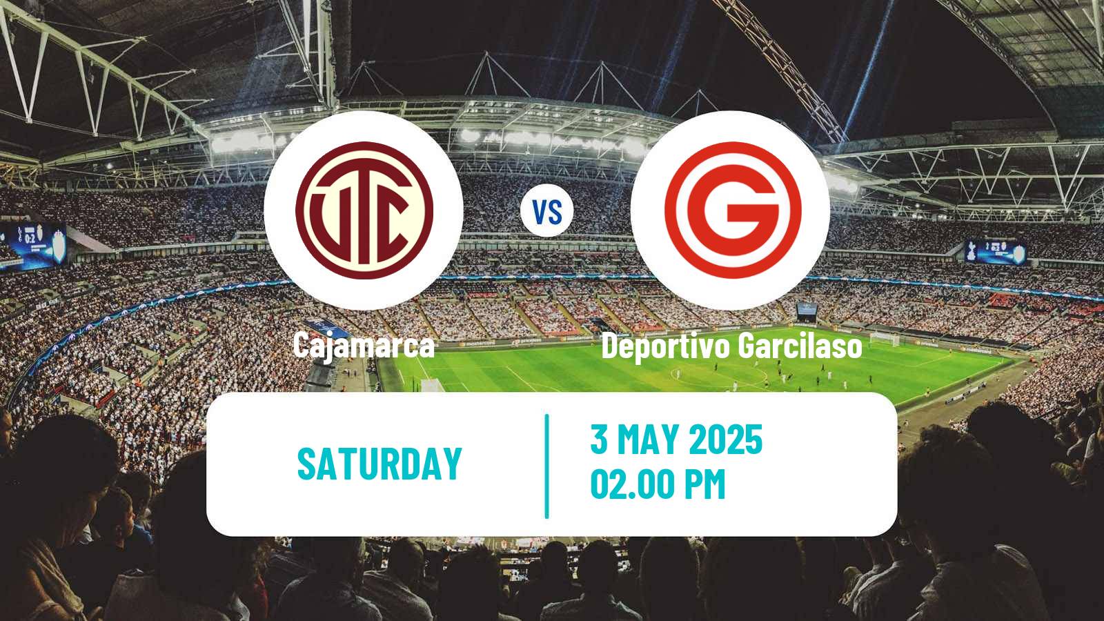 Soccer Peruvian Liga 1 Cajamarca - Deportivo Garcilaso