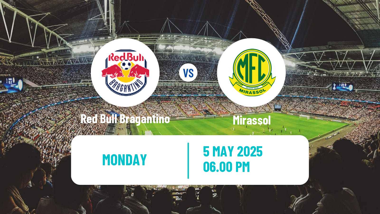 Soccer Brazilian Serie A Red Bull Bragantino - Mirassol