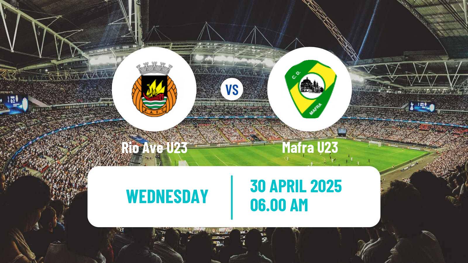 Football Portuguese Liga Revelacao U23 Rio Ave U23 - Mafra U23