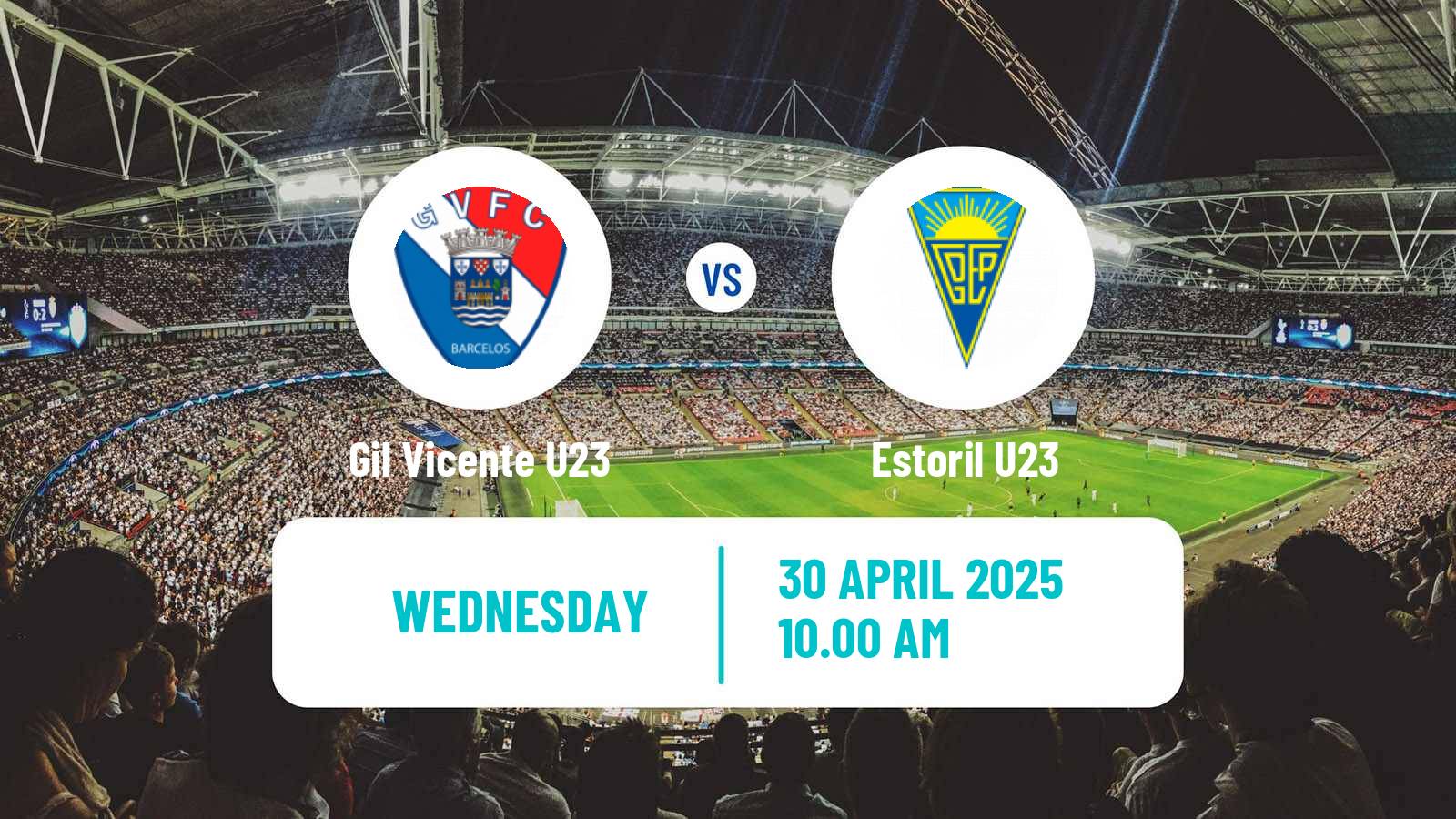 Football Portuguese Liga Revelacao U23 Gil Vicente U23 - Estoril U23
