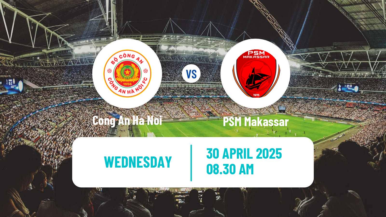 Soccer ASEAN Club Championship Cong An Ha Noi - PSM Makassar