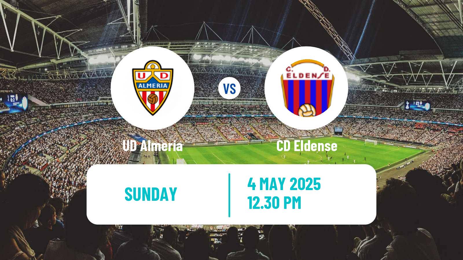 Soccer Spanish LaLiga2 Almería - Eldense