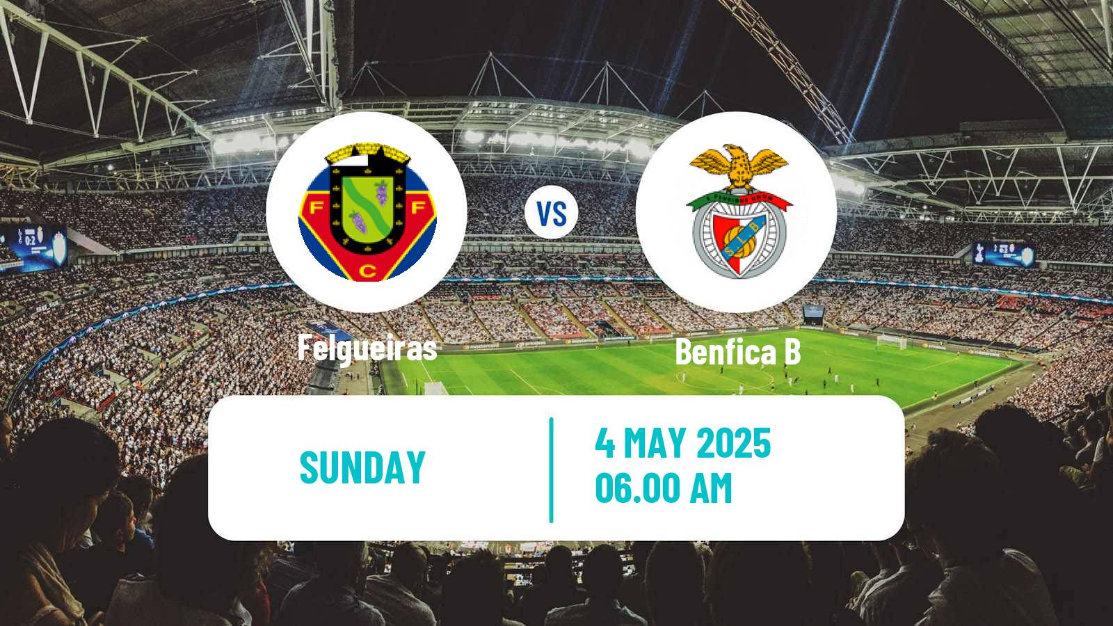 Soccer Portuguese Liga 2 Felgueiras - Benfica B