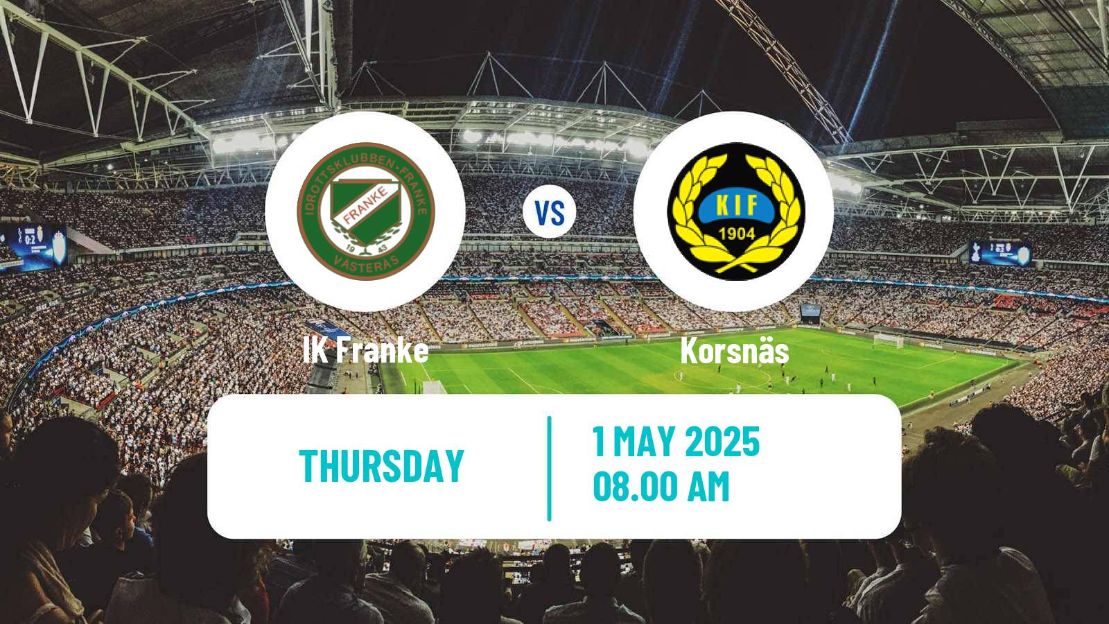 Soccer Swedish Division 2 - Norra Svealand IK Franke - Korsnäs