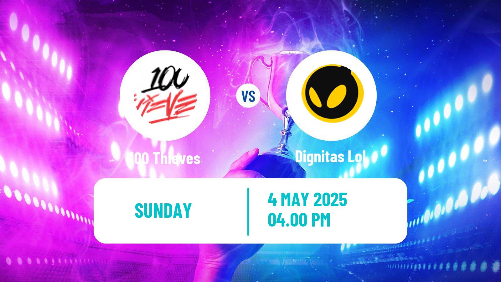 Esports League Of Legends Lta North 100 Thieves - Dignitas