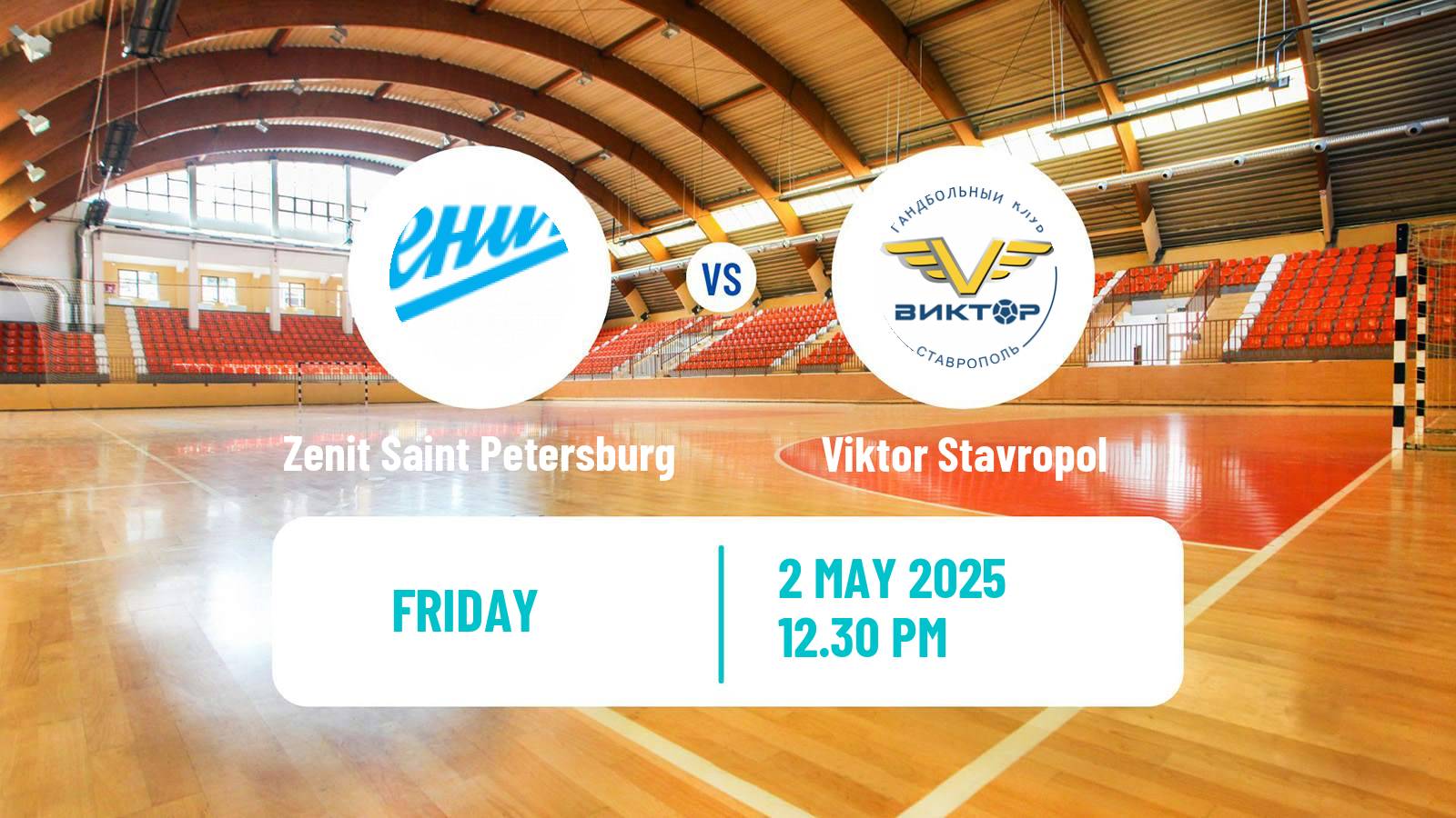 Handball Russian Superleague Handball Zenit Saint Petersburg - Viktor Stavropol