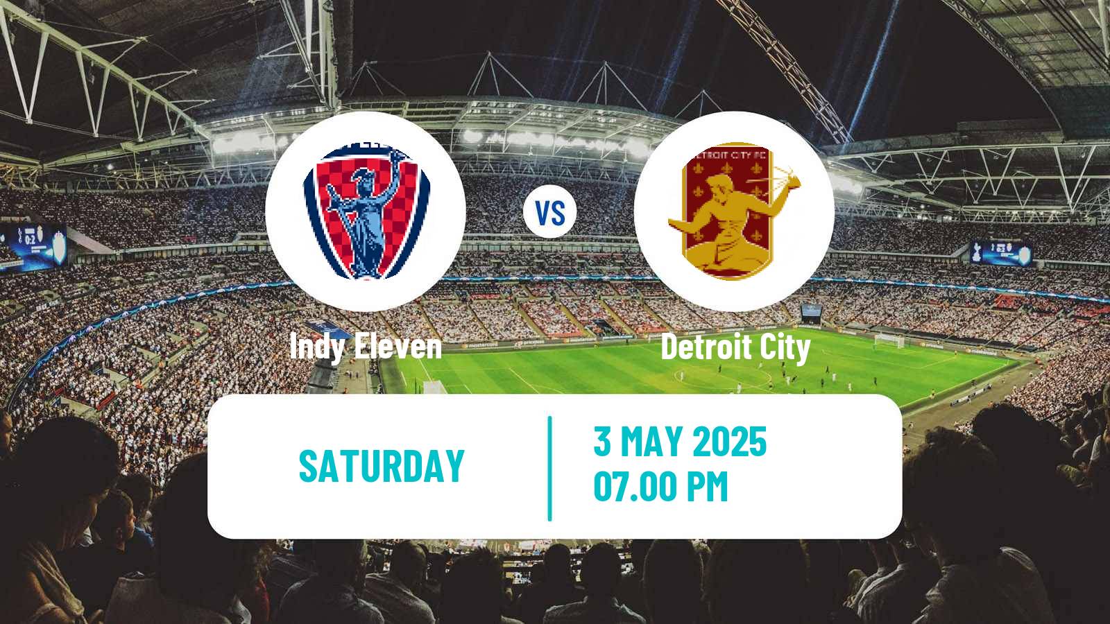 Soccer USL Championship Indy Eleven - Detroit City