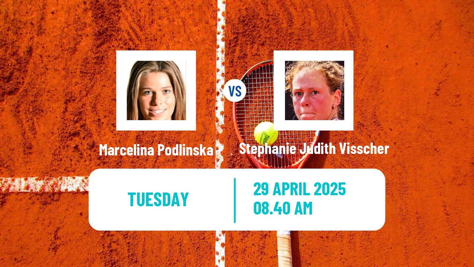 Tennis ITF W35 Santa Margherita Di Pula 5 Women Marcelina Podlinska - Stephanie Judith Visscher