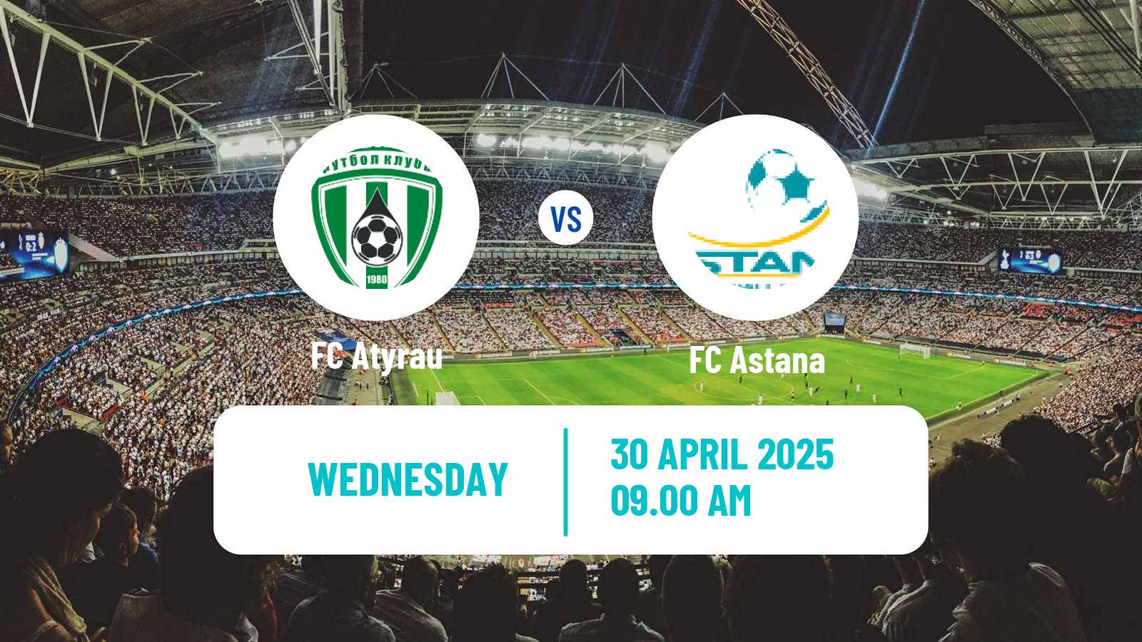 Soccer Kazakh Premier League Atyrau - Astana