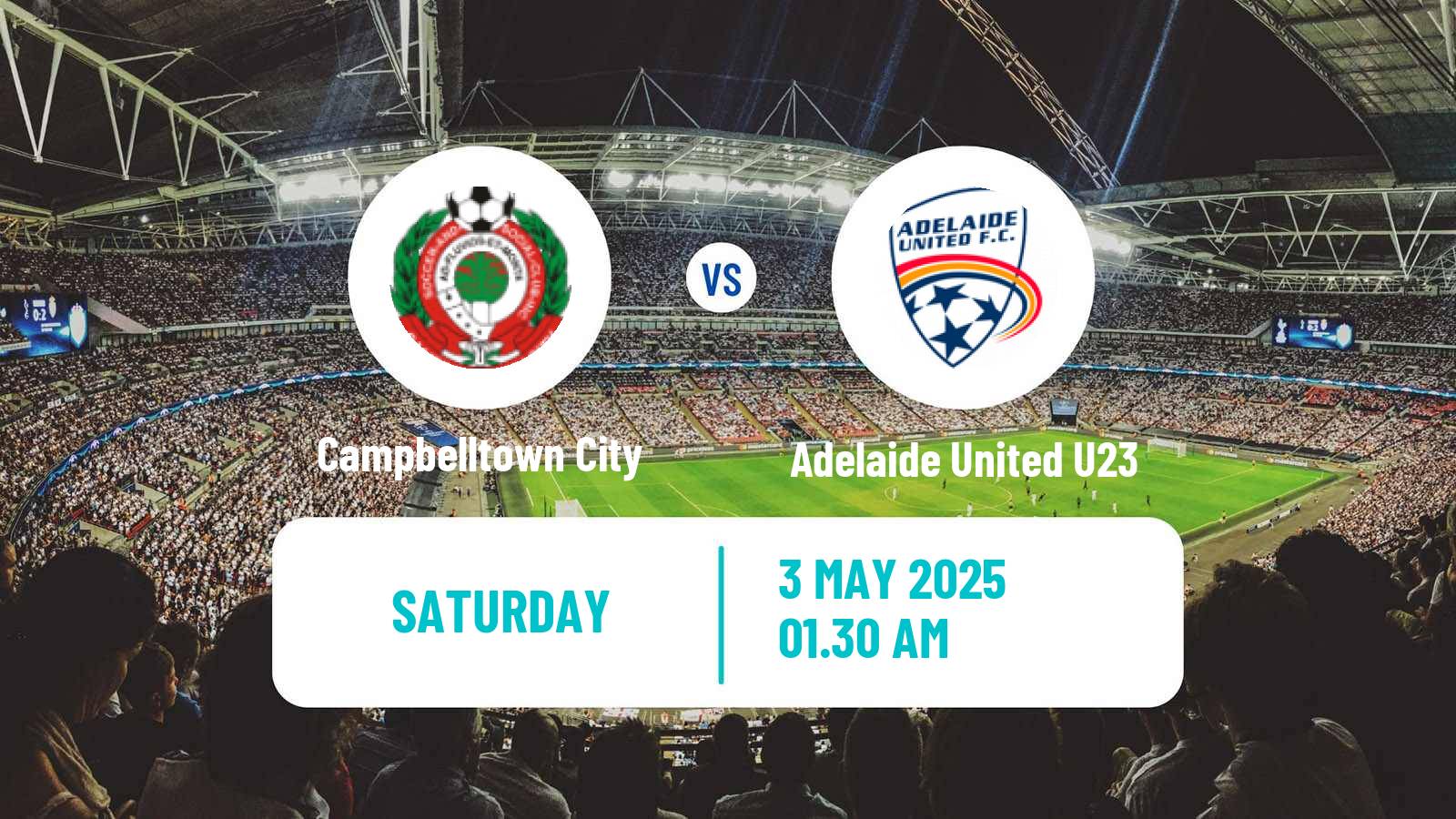 Soccer Australian NPL South Australian Campbelltown City - Adelaide United U23