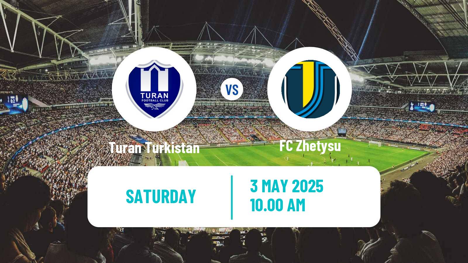 Soccer Kazakh Premier League Turan Turkistan - Zhetysu
