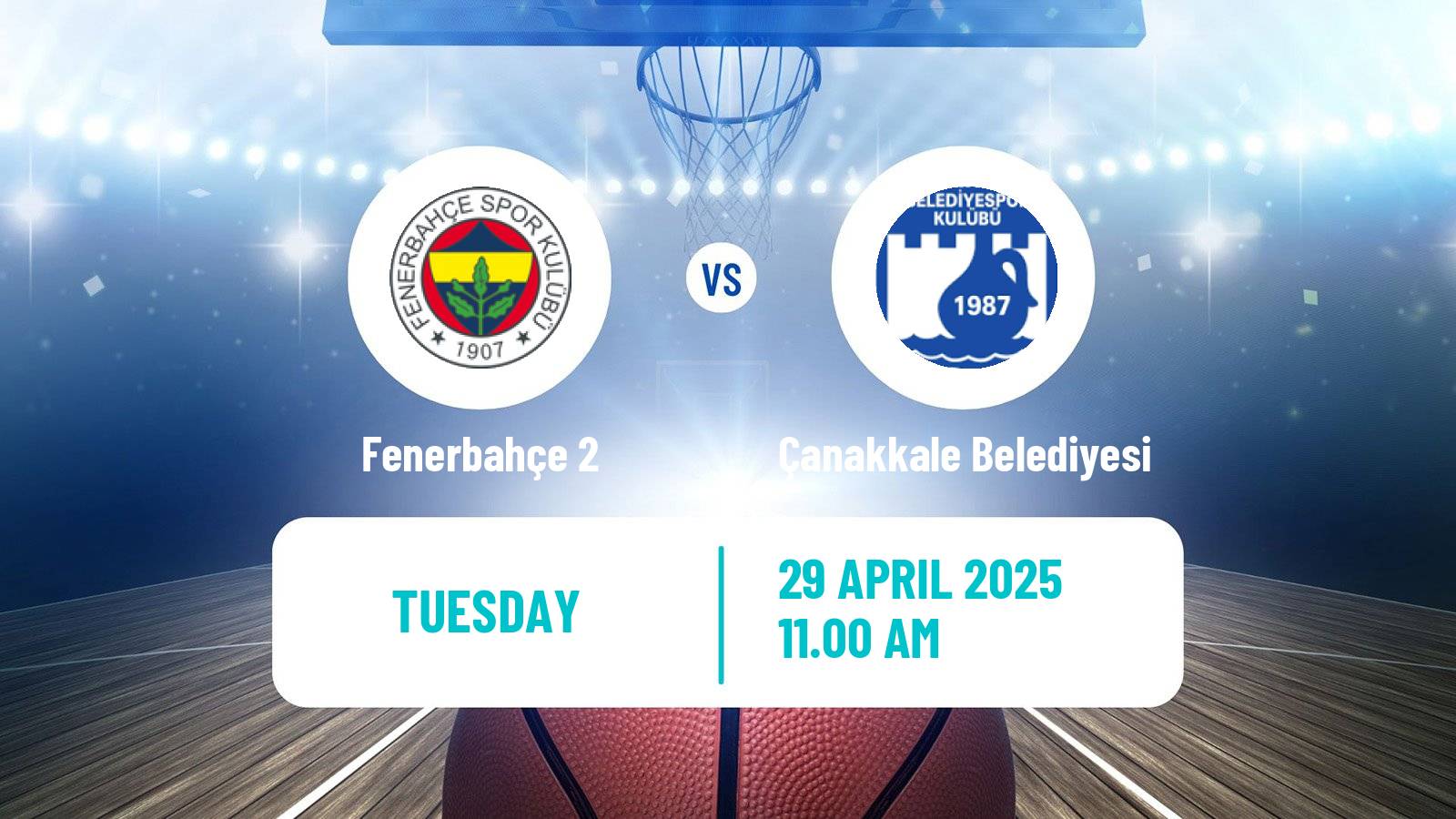 Basketball Turkish TKBL Women Fenerbahçe 2 - Çanakkale Belediyesi