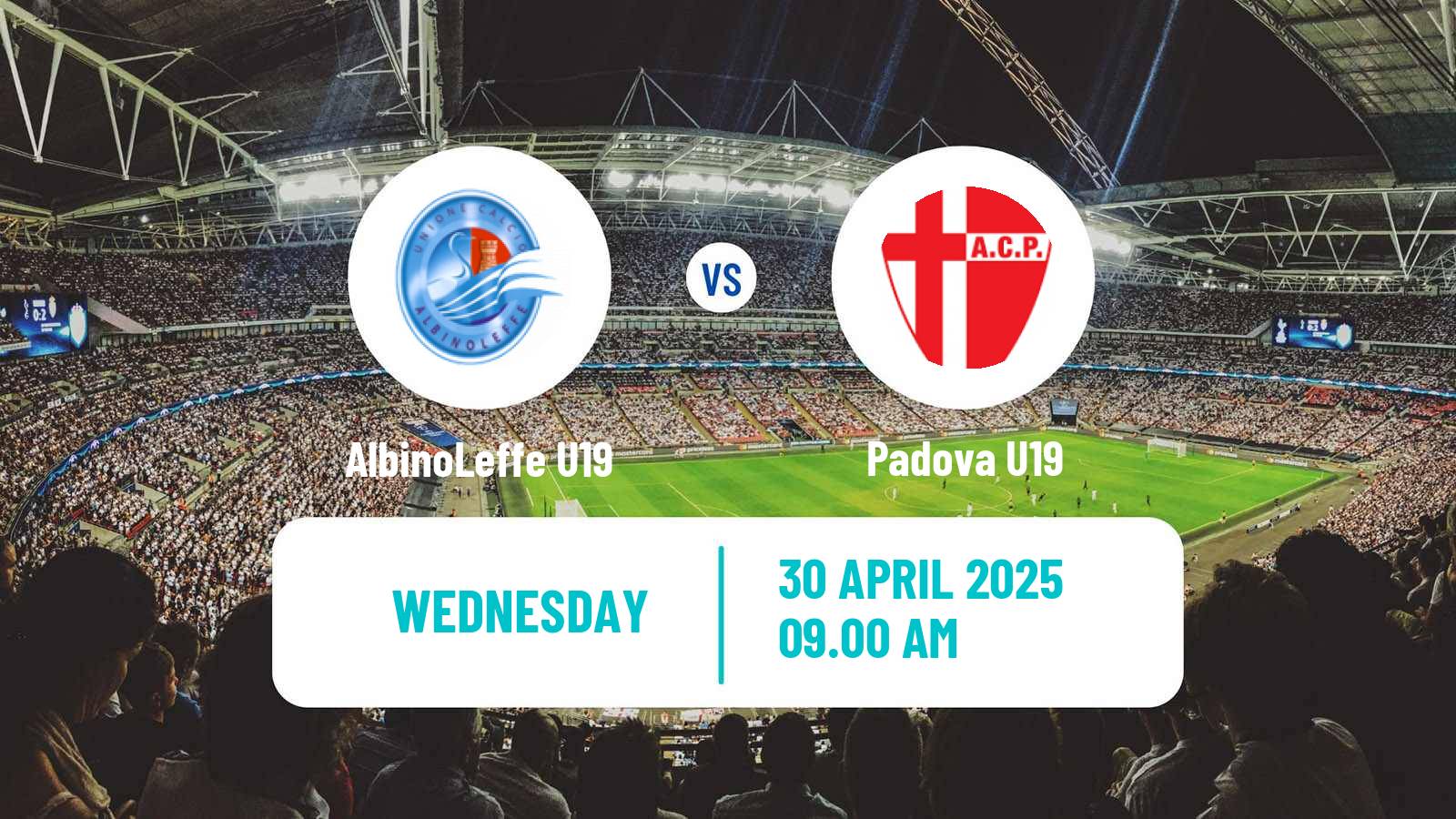 Football Italian Primavera 2 AlbinoLeffe U19 - Padova U19