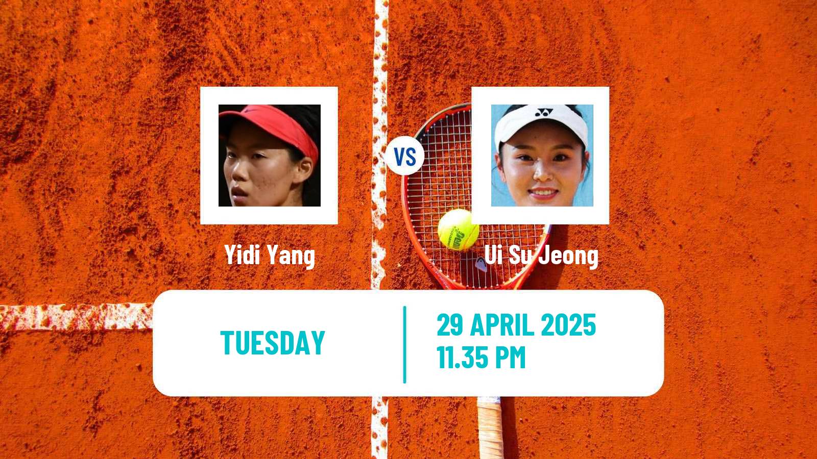 Tennis ITF W35 Goyang Women Yidi Yang - Ui Su Jeong