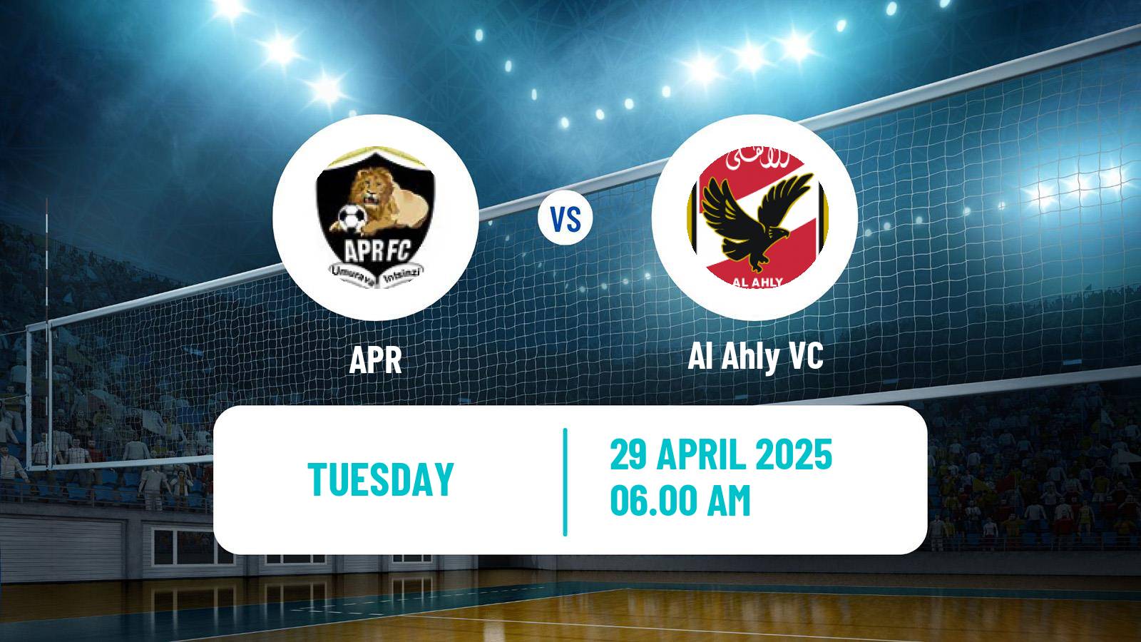 Volleyball African Club Championship Volleyball APR - Al Ahly