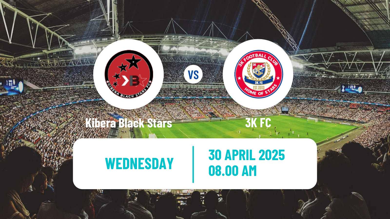 Soccer Kenyan Super League Kibera Black Stars - 3K