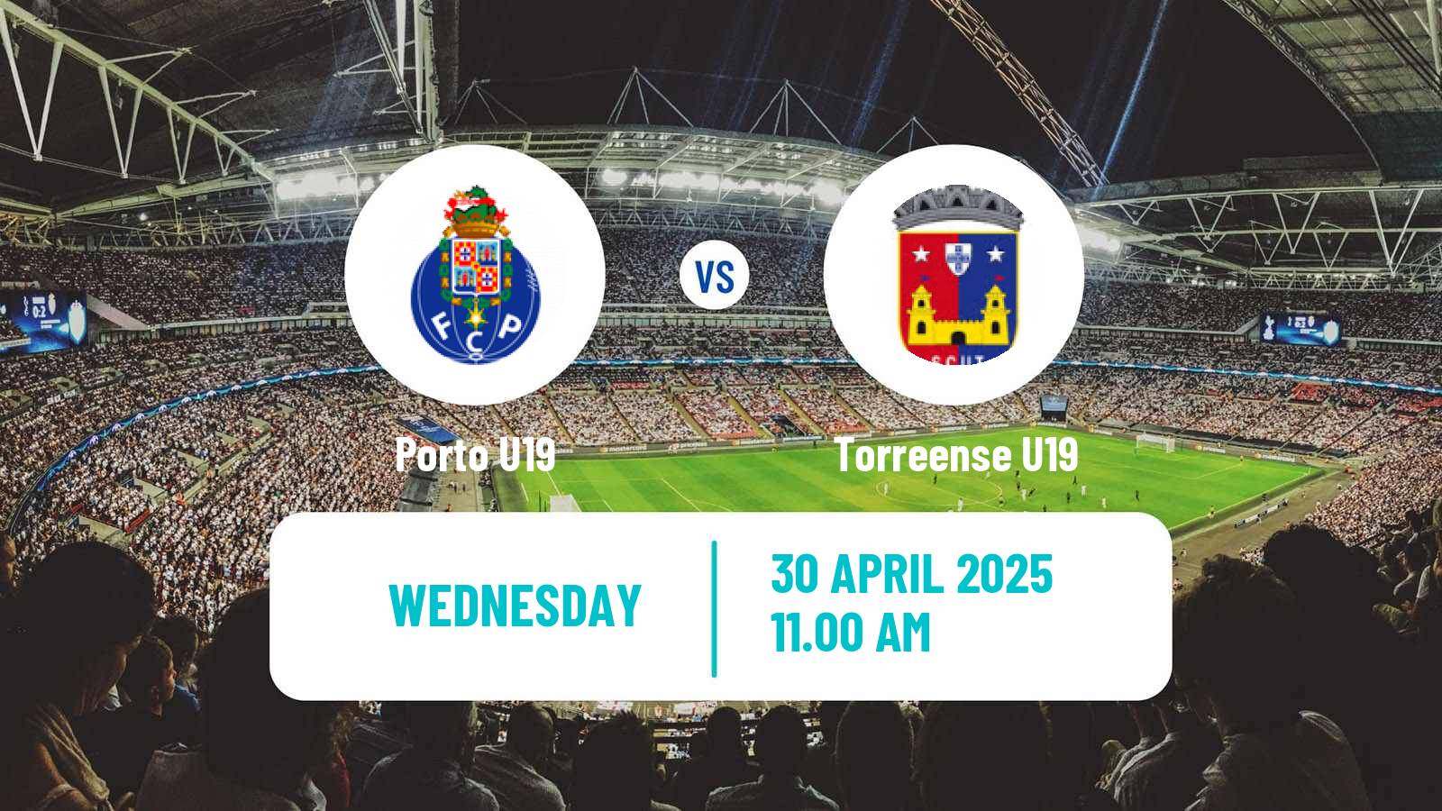 Soccer Portuguese Campeonato Nacional U19 Porto U19 - Torreense U19